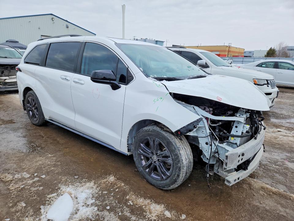 78866505 :رقم المزاد ، 5TDGSKFCXRS152688 vin ، 2024 Toyota Sienna مزاد بيع