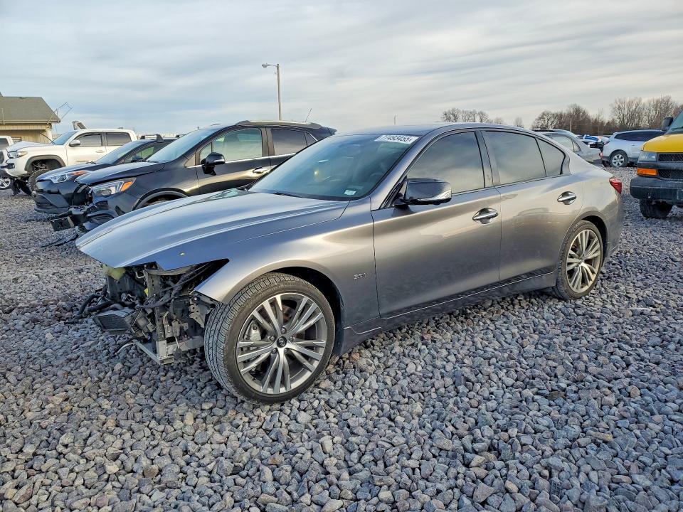 Продаж на аукціоні авто 2018 Infiniti Q50, vin: JN1EV7ARXJM436199, номер лоту: 77493455