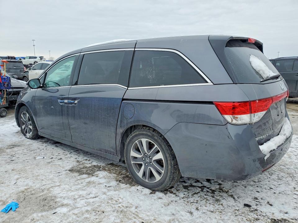 76622595 :رقم المزاد ، 5FNRL5H91HB016137 vin ، 2017 Honda Odyssey مزاد بيع
