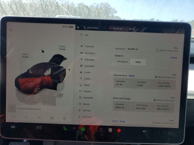 Продажа на аукционе авто 2022 Tesla Model Y, vin: 7SAYGDEE8NF547247, номер лота: 78896715