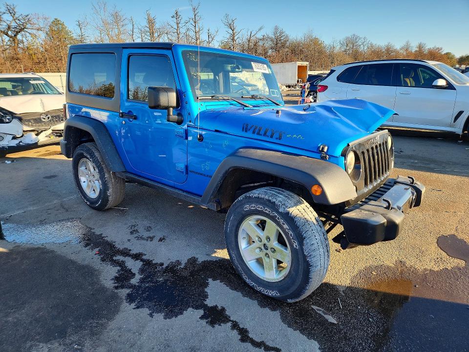 76353185 :رقم المزاد ، 1C4AJWAG2GL165802 vin ، 2016 Jeep Wrangler مزاد بيع