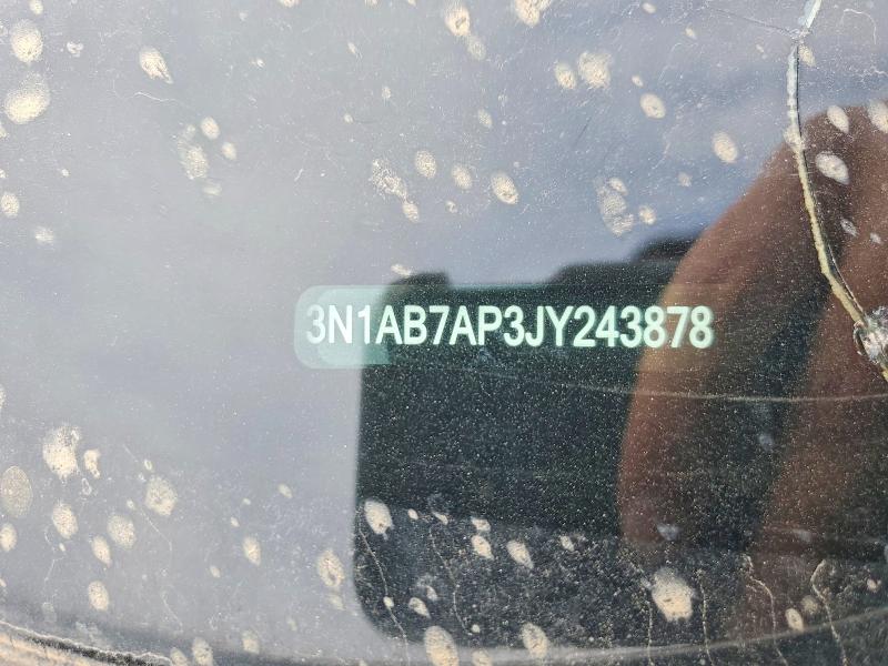 78888845 :رقم المزاد ، 3N1AB7AP3JY243878 vin ، 2018 Nissan Sentra مزاد بيع
