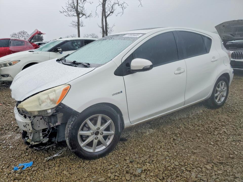 77069405 :رقم المزاد ، JTDKDTB38C1026348 vin ، 2012 Toyota Prius C مزاد بيع