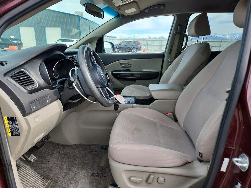 77604845 :رقم المزاد ، KNDMB5C11G6200163 vin ، 2016 Kia Sedona مزاد بيع