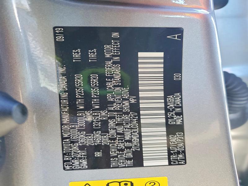 Продажа на аукционе авто 2020 Lexus Rx 450h, vin: 2T2HGMDA3LC044217, номер лота: 78743495