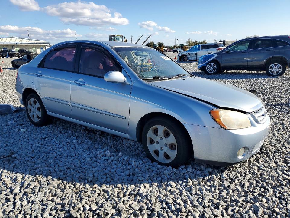 Продажа на аукционе авто 2005 Kia Spectra, vin: KNAFE121355132913, номер лота: 76029115