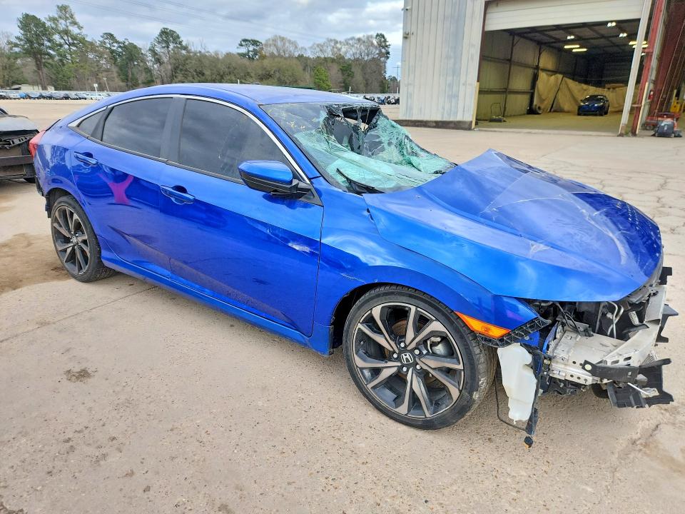 79239505 :رقم المزاد ، 19XFC2F82ME002677 vin ، 2021 Honda Civic مزاد بيع