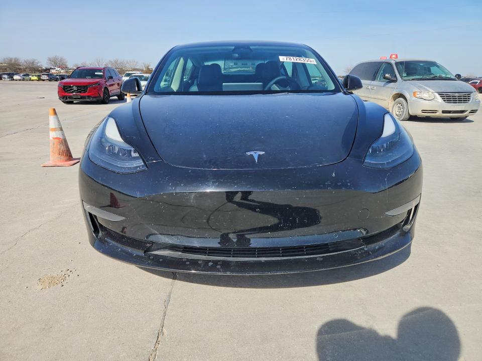 2022 Tesla Model 3 მანქანა იყიდება აუქციონზე, vin: 5YJ3E1EB1NF188566, აუქციონის ნომერი: 78128355