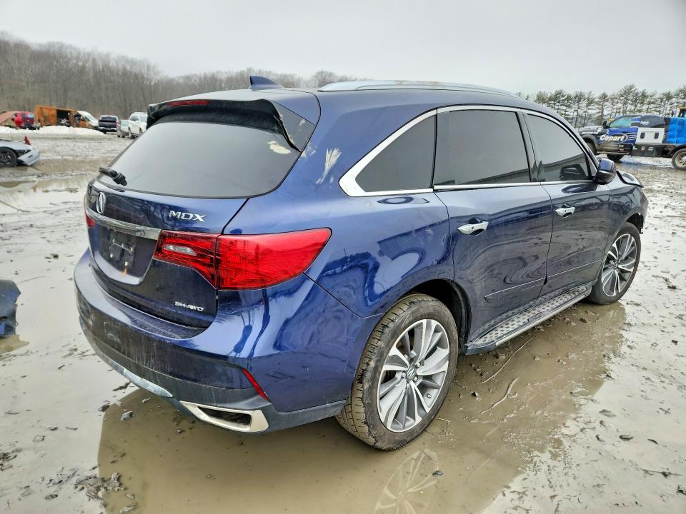 Продажа на аукционе авто 2017 Acura Mdx, vin: 5FRYD4H59HB024436, номер лота: 74065795