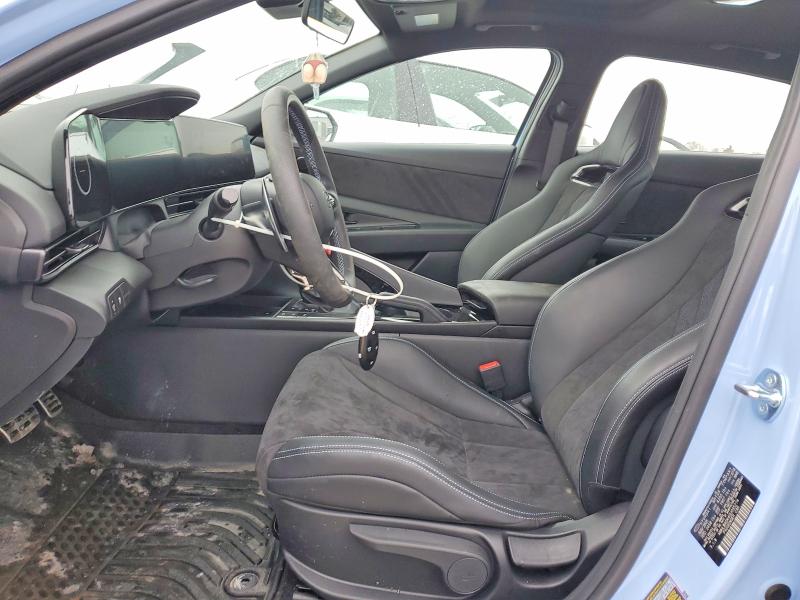 78182765 :رقم المزاد ، KMHLW4DK4SU035274 vin ، 2025 Hyundai Elantra N مزاد بيع