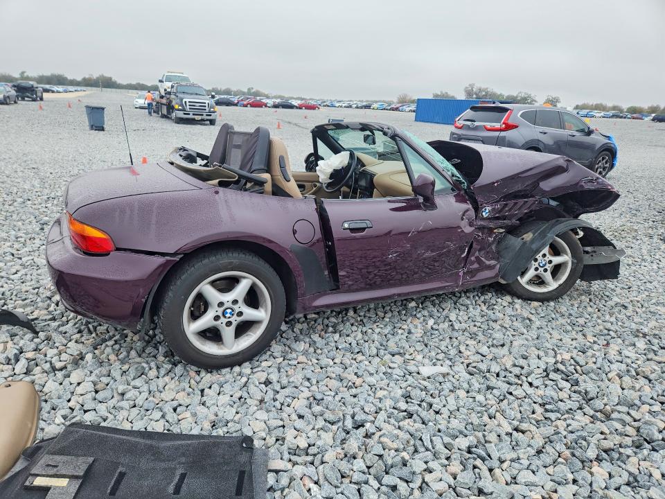 76900805 :رقم المزاد ، 4USCJ3332WLC15997 vin ، 1998 Bmw Z3 مزاد بيع