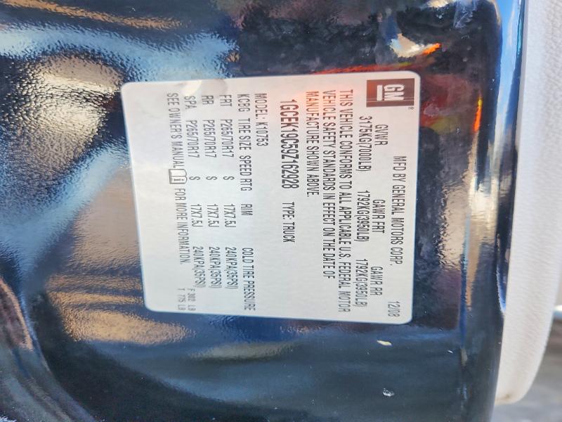 79528385 :رقم المزاد ، 1GCEK19C59Z162928 vin ، 2009 Chevrolet Silverado مزاد بيع