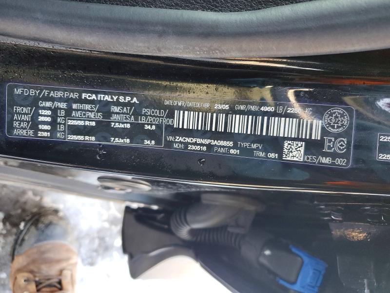 2023 Dodge Hornet მანქანა იყიდება აუქციონზე, vin: ZACNDFBN5P3A08855, აუქციონის ნომერი: 77742955