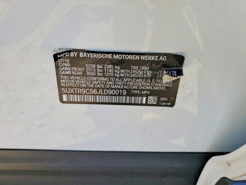 Продажа на аукционе авто 2018 Bmw X3, vin: 5UXTR9C56JLD90019, номер лота: 79247645