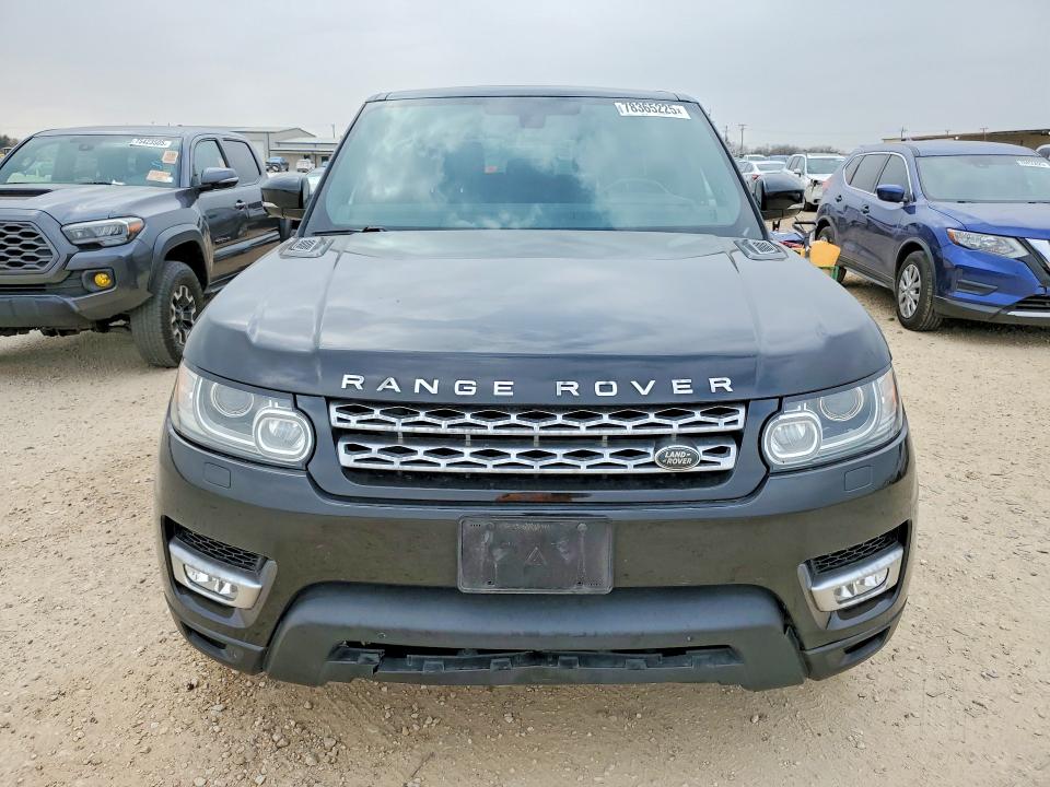 2015 Land Rover Range Rover Sport მანქანა იყიდება აუქციონზე, vin: SALWR2VF3FA612021, აუქციონის ნომერი: 78365225