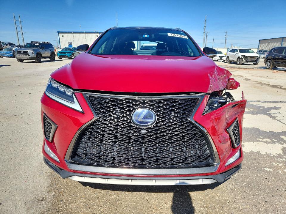 Продажа на аукционе авто 2020 Lexus Rx 450h, vin: 2T2YGMDA0LC053327, номер лота: 77595315