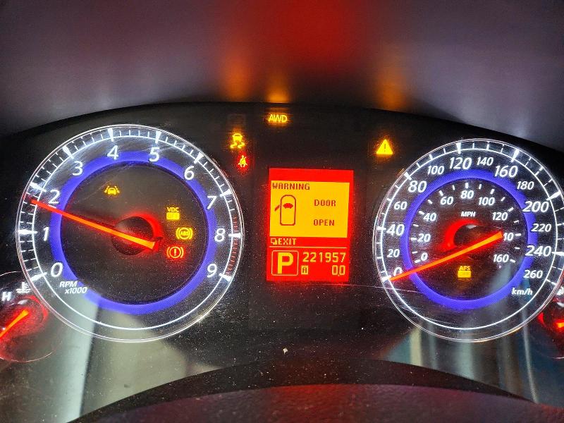 76024245 :رقم المزاد ، JNKAJ09F68M363026 vin ، 2008 Infiniti Ex35 مزاد بيع