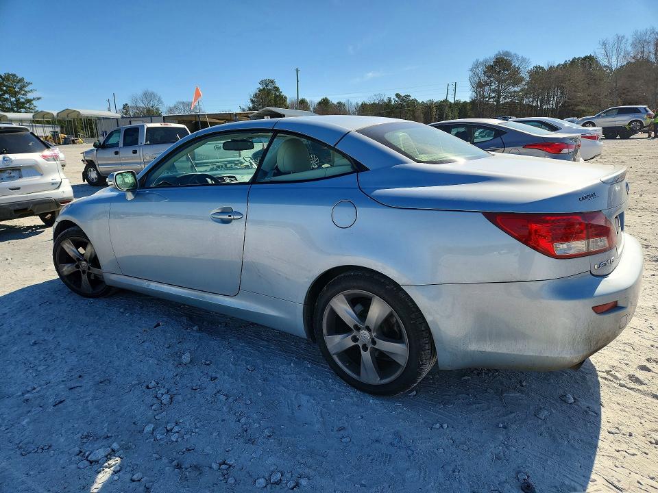 Aukcja sprzedaży 2010 Lexus Is, vin: JTHFF2C22A2510727, numer aukcji: 76708065