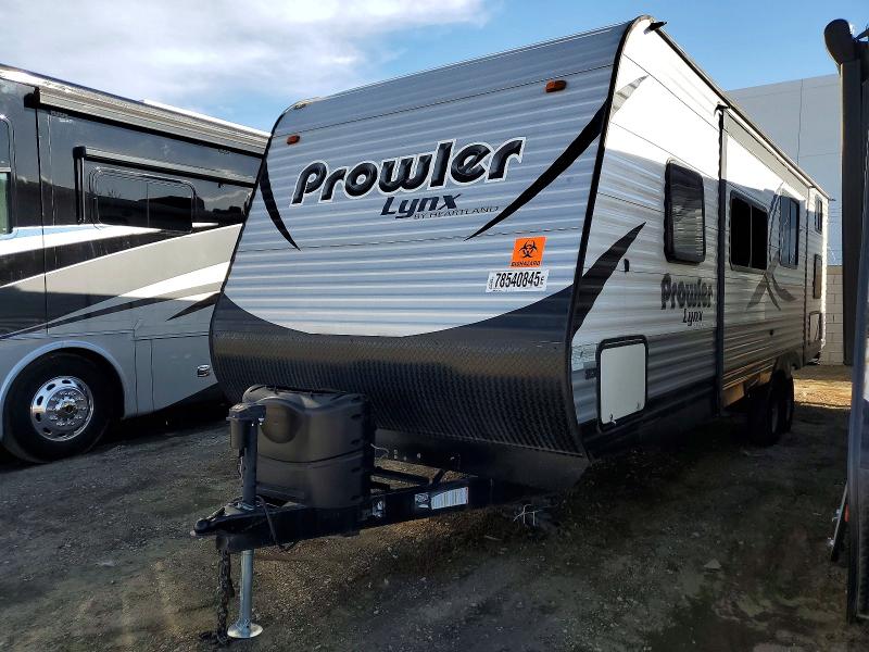 2016 Heartland Prowler მანქანა იყიდება აუქციონზე, vin: 5SFPB3224GE304614, აუქციონის ნომერი: 78540845