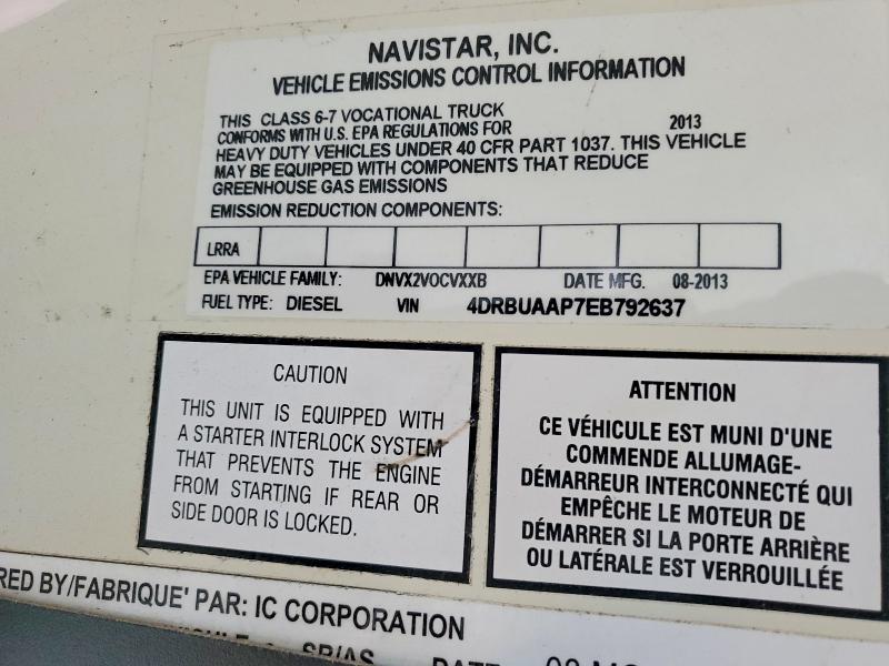 Продажа на аукционе авто 2014 Ic Corporation Ce Series School, vin: 4DRBUAAP7EB792637, номер лота: 96187465
