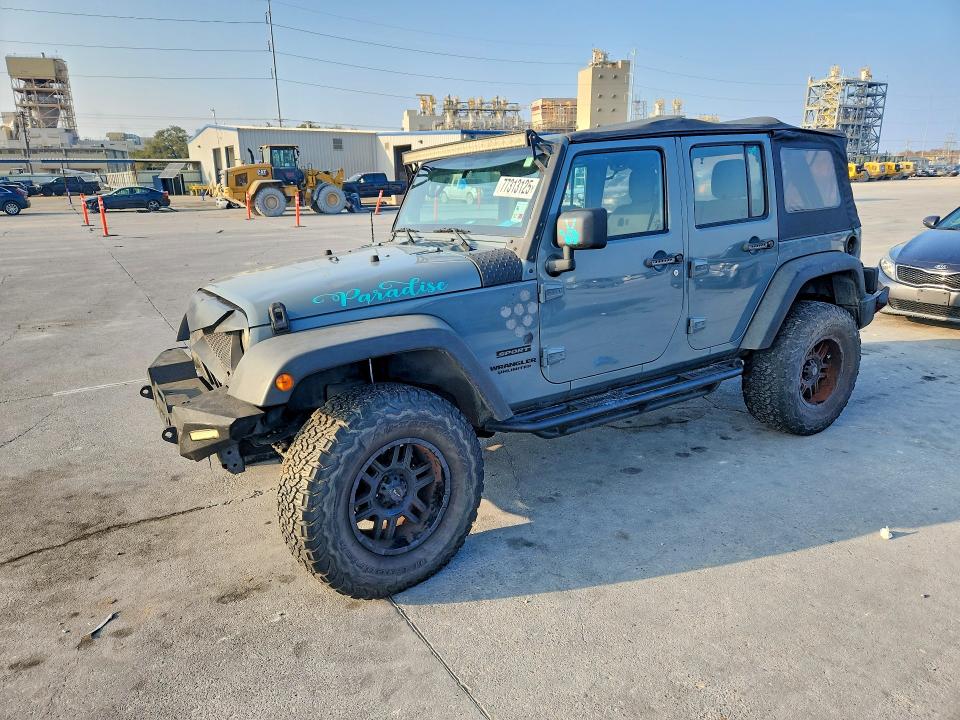 Продаж на аукціоні авто 2014 Jeep Wrangler Unlimited, vin: 1C4BJWDG1EL107600, номер лоту: 77313125