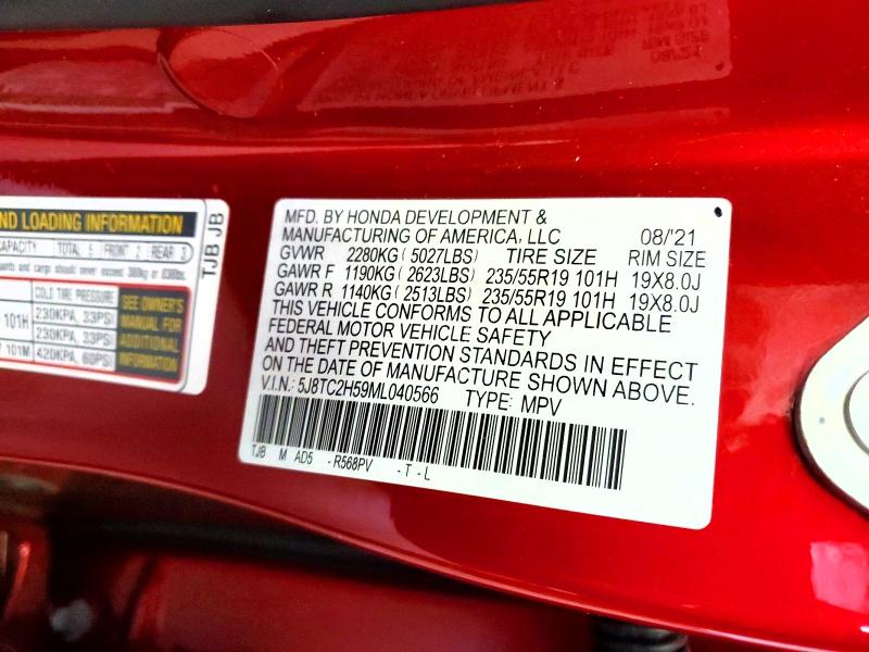 Aukcja sprzedaży 2021 Acura Rdx, vin: 5J8TC2H59ML040566, numer aukcji: 79049265