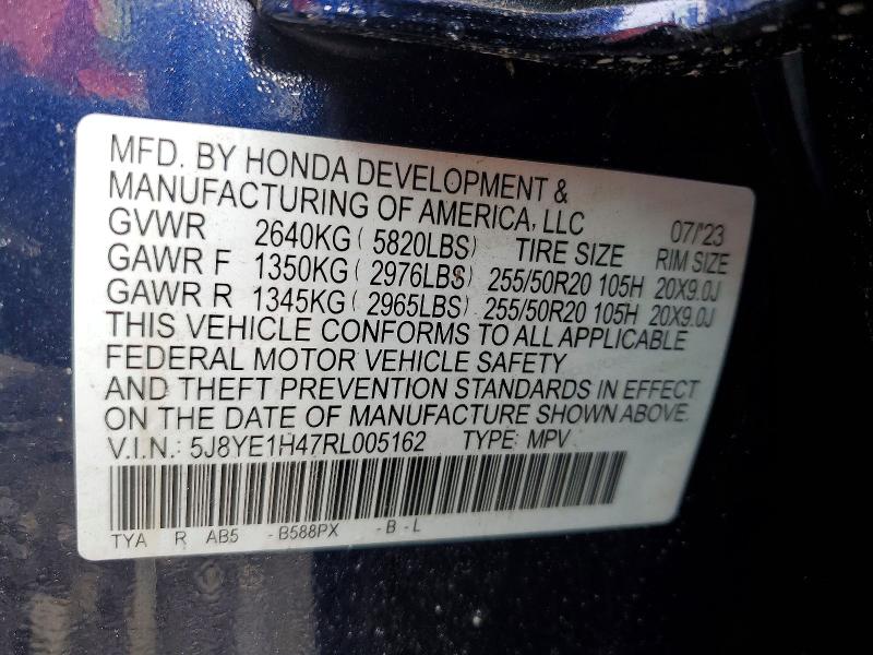 Aukcja sprzedaży 2024 Acura Mdx, vin: 5J8YE1H47RL005162, numer aukcji: 77413875
