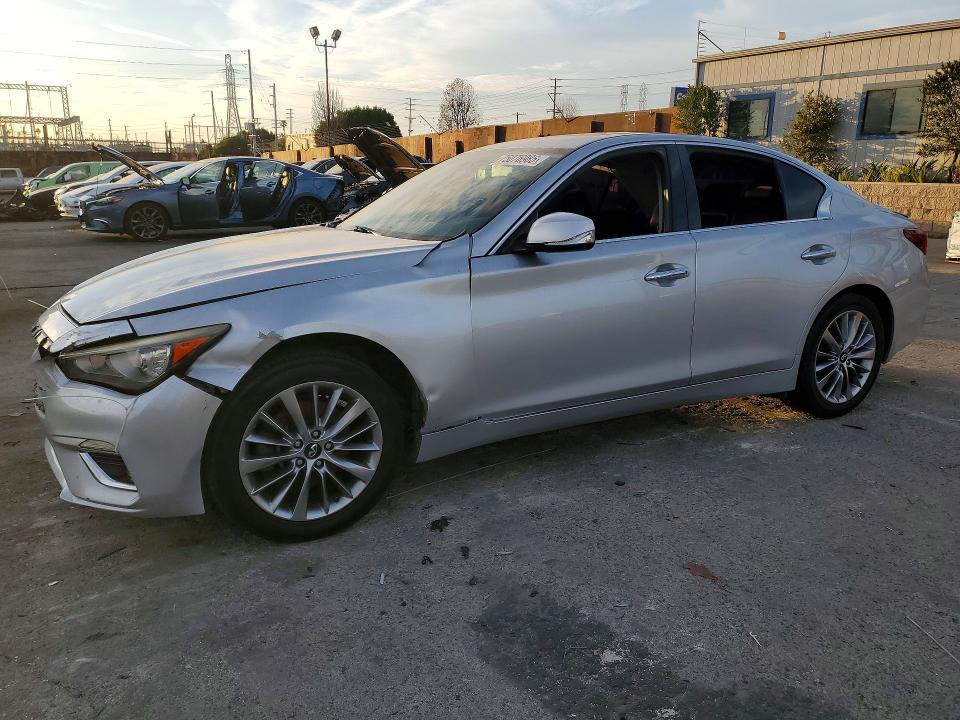 75076985 :رقم المزاد ، JN1EV7AP8KM511790 vin ، 2019 Infiniti Q50 مزاد بيع