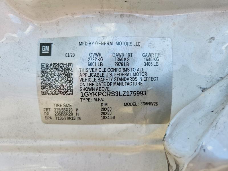 Продажа на аукционе авто 2020 Cadillac Xt6, vin: 1GYKPCRS3LZ175993, номер лота: 77681165