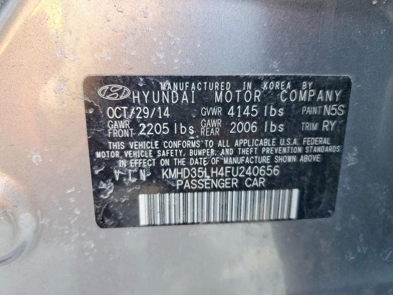 Продажа на аукционе авто 2015 Hyundai Elantra Gt, vin: KMHD35LH4FU240656, номер лота: 78825925