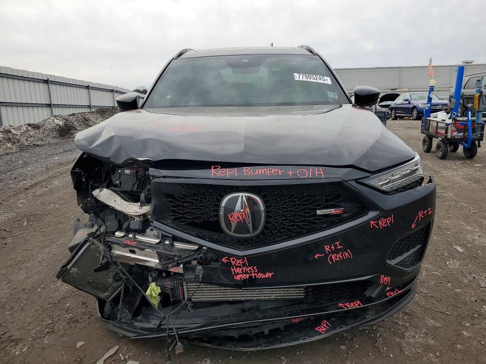 77905245 :رقم المزاد ، 5J8YD8H9XNL002063 vin ، 2022 Acura Mdx مزاد بيع