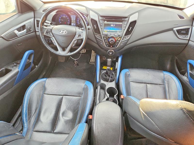76337355 :رقم المزاد ، KMHTC6AE8FU231369 vin ، 2015 Hyundai Veloster مزاد بيع