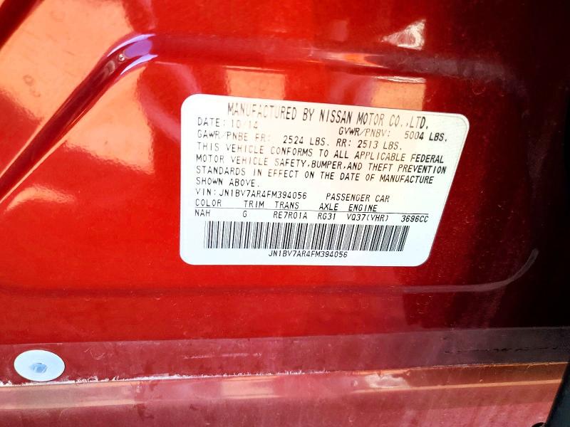 Продаж на аукціоні авто 2015 Infiniti Q50 Base, vin: JN1BV7AR4FM394056, номер лоту: 76714415