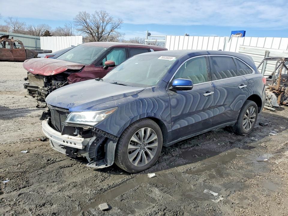 Aukcja sprzedaży 2014 Acura Mdx Techno, vin: 5FRYD4H43EB025827, numer aukcji: 76538055