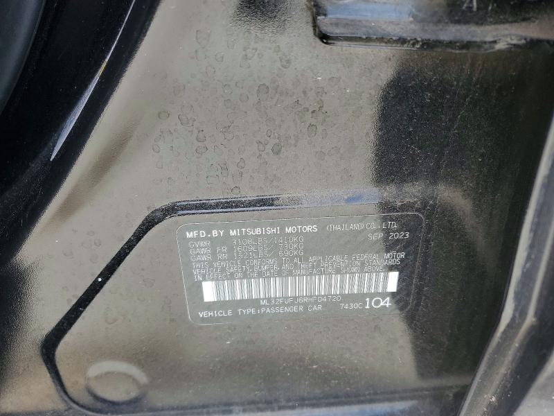 Продажа на аукционе авто 2024 Mitsubishi Mirage, vin: ML32FUFJ6RHF04720, номер лота: 78587395