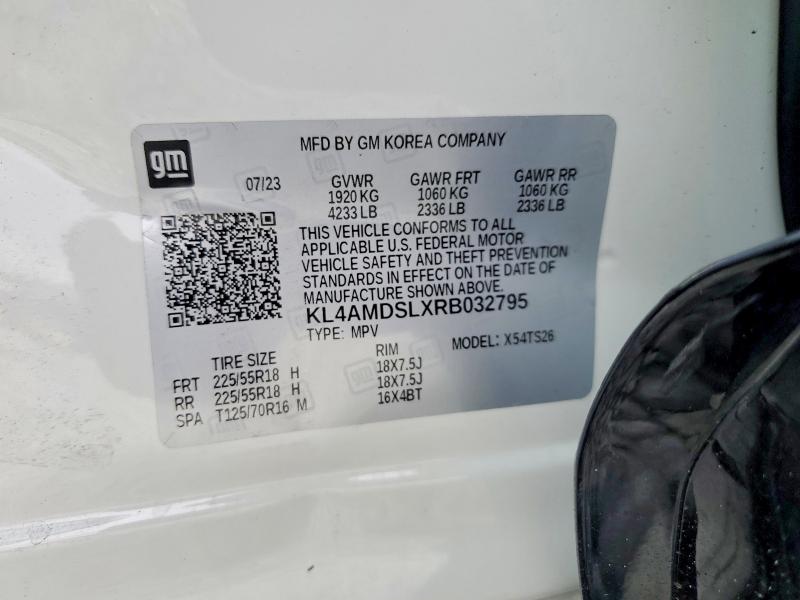 2024 Buick Encore Gx მანქანა იყიდება აუქციონზე, vin: KL4AMDSLXRB032795, აუქციონის ნომერი: 77123955