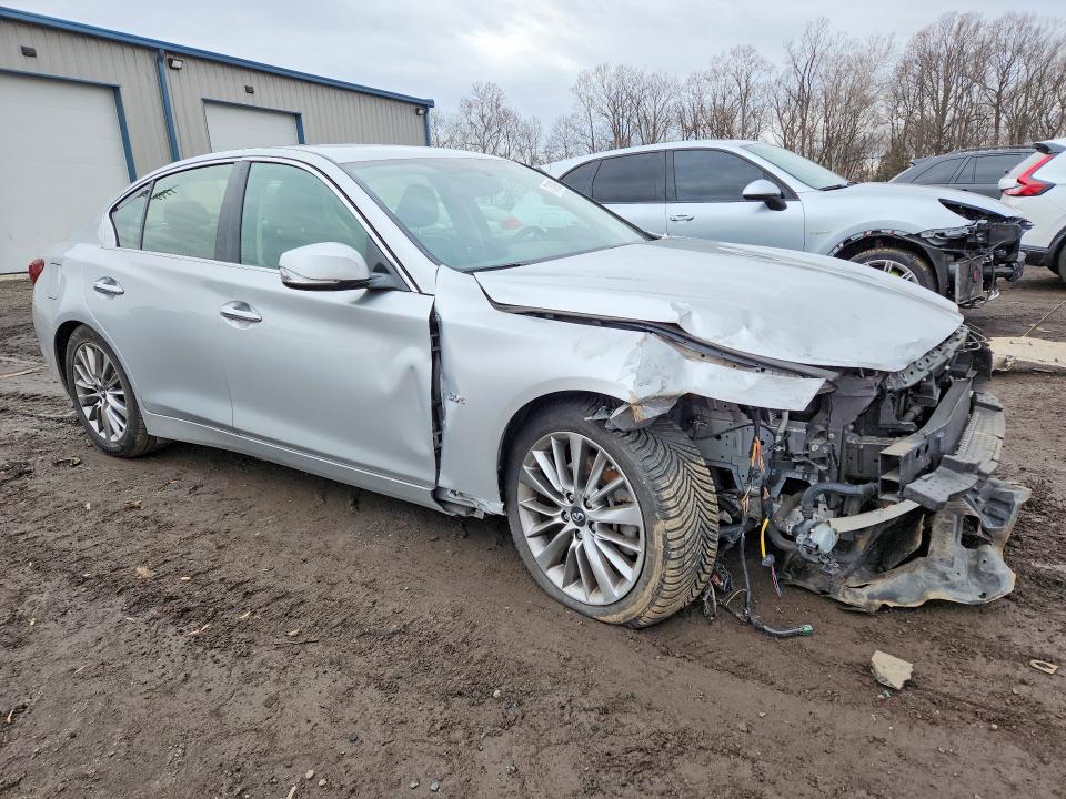 2018 Infiniti Q50 მანქანა იყიდება აუქციონზე, vin: JN1EV7AR6JM441433, აუქციონის ნომერი: 77342995