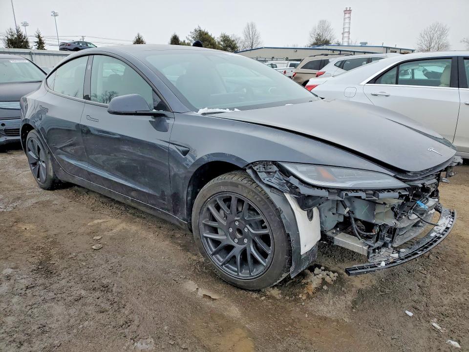 2025 Tesla Model 3 მანქანა იყიდება აუქციონზე, vin: 5YJ3E1EA2SF042941, აუქციონის ნომერი: 75774705