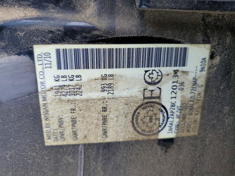 Продаж на аукціоні авто 2011 Nissan Altima, vin: 1N4AL2AP2BC120134, номер лоту: 74102215