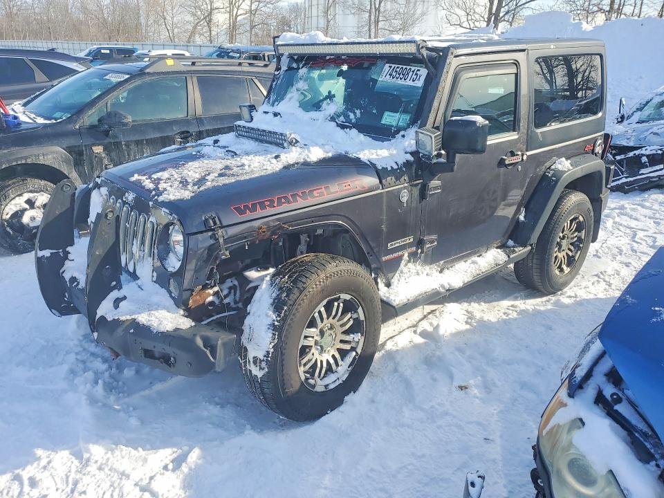 Продажа на аукционе авто 2014 Jeep Wrangler, vin: 1C4AJWAG8EL301363, номер лота: 74599815