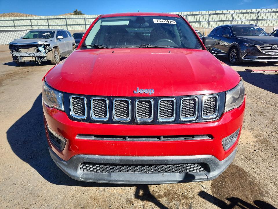 Продаж на аукціоні авто 2019 Jeep Compass, vin: 3C4NJCAB2KT840887, номер лоту: 78551975