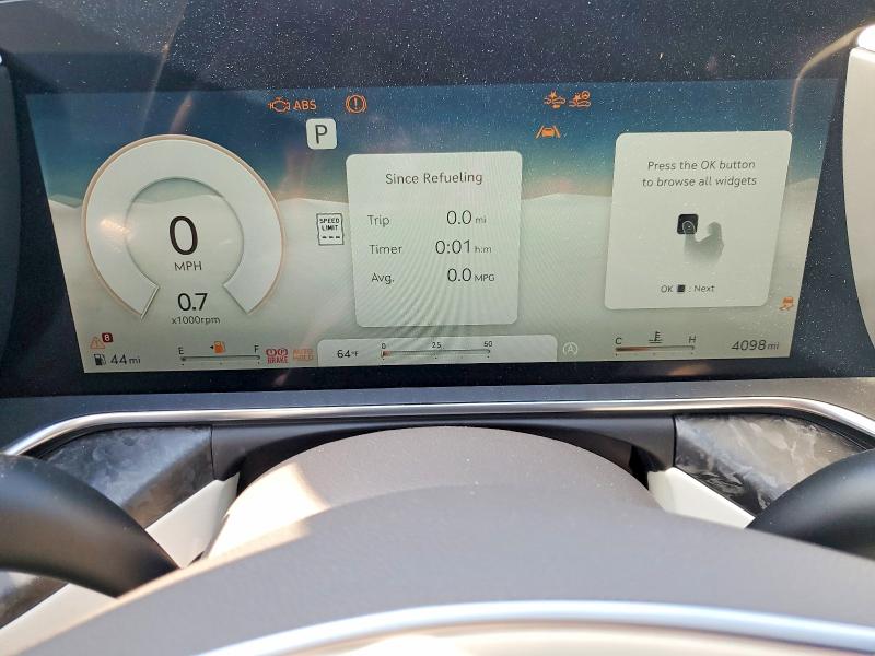 75862625 :رقم المزاد ، KMTFC4SD6SU049774 vin ، 2025 Genesis G90 مزاد بيع