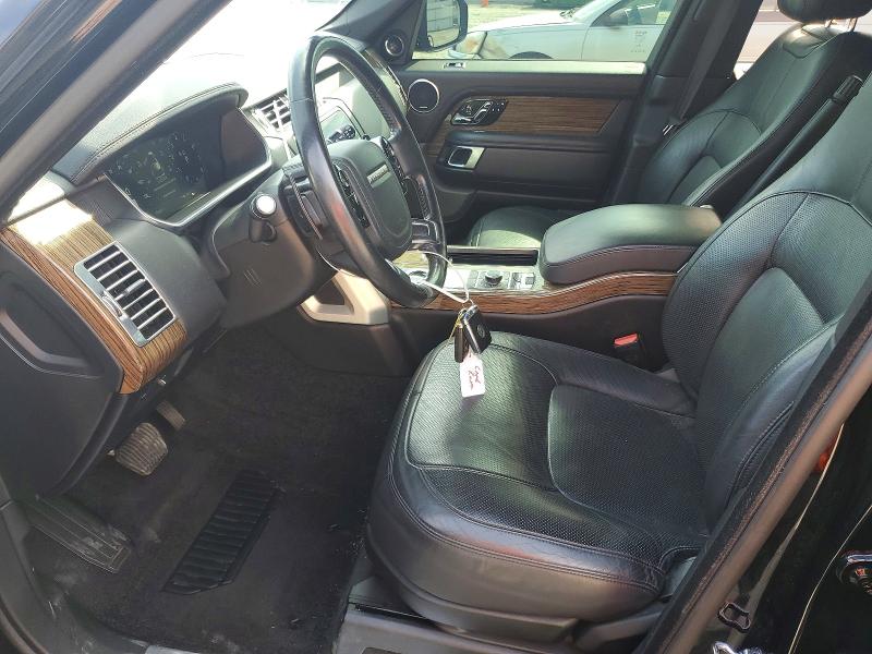 2019 Land Rover Range Rover მანქანა იყიდება აუქციონზე, vin: SALGS2SV5KA528796, აუქციონის ნომერი: 76636145