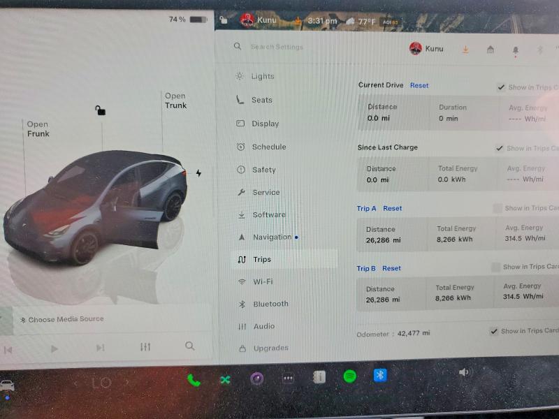 Продаж на аукціоні авто 2022 Tesla Model Y, vin: 7SAYGDEF4NF451978, номер лоту: 77557475