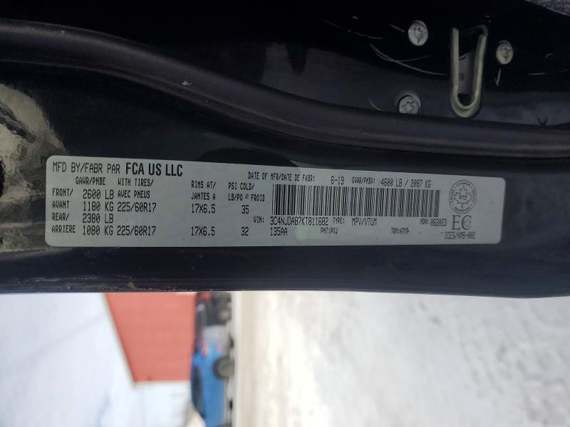 Auction sale of the 2019 Jeep Compass, vin: 3C4NJDAB7KT811682, lot number: 76138175