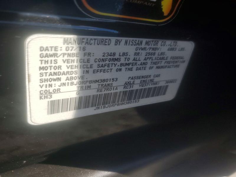 Aukcja sprzedaży 2017 Infiniti Qx50, vin: JN1BJ0RP8HM380153, numer aukcji: 76392805