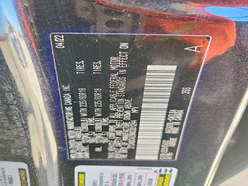 Продажа на аукционе авто 2022 Lexus Nx 250, vin: 2T2ADCAZ9NC001244, номер лота: 78775695