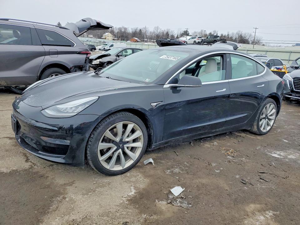 2019 Tesla Model 3 მანქანა იყიდება აუქციონზე, vin: 5YJ3E1EB2KF195375, აუქციონის ნომერი: 75437165