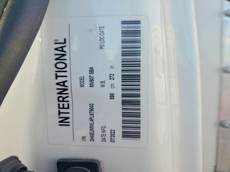 Auction sale of the 2023 International Mv607, vin: 3HAEUMML4PL679043, lot number: 78590645