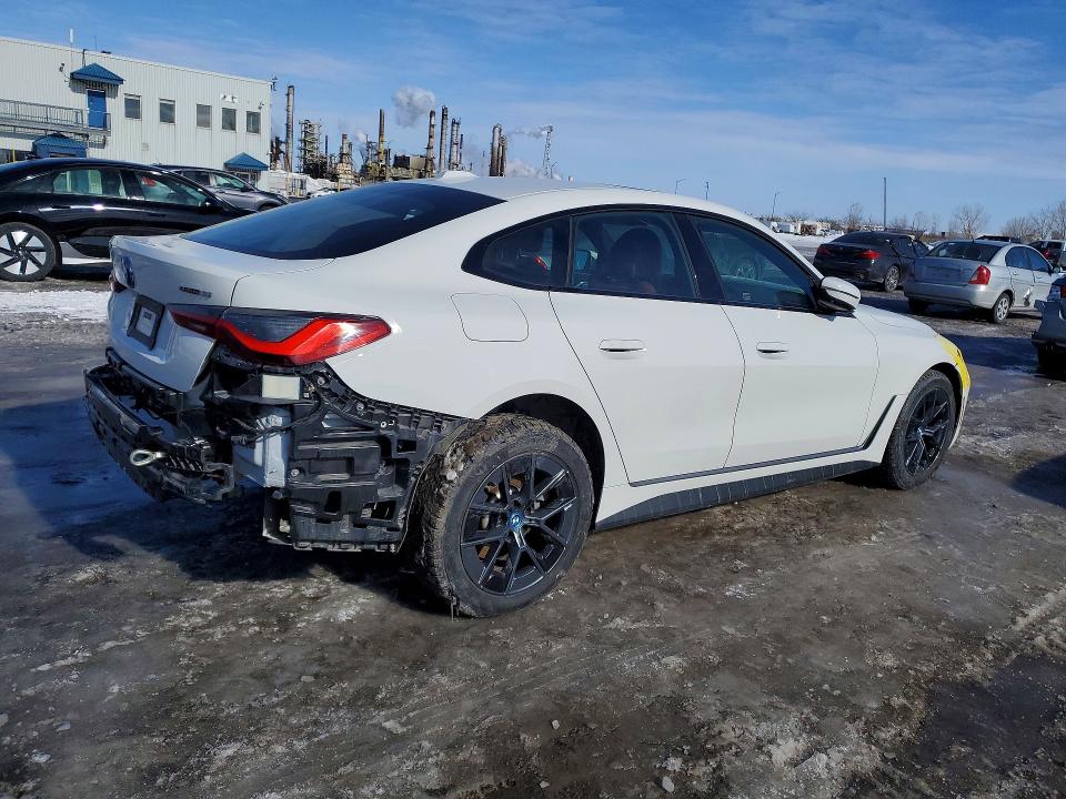 2024 Bmw I4 მანქანა იყიდება აუქციონზე, vin: WBY43AW06RFS76035, აუქციონის ნომერი: 75864005